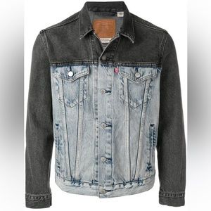 *RARE* Like New Levi’s Colorblock Denim Trucker Jean Jacket